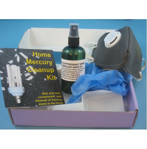 Deluxe Home and Office Mercury Spillage Kit